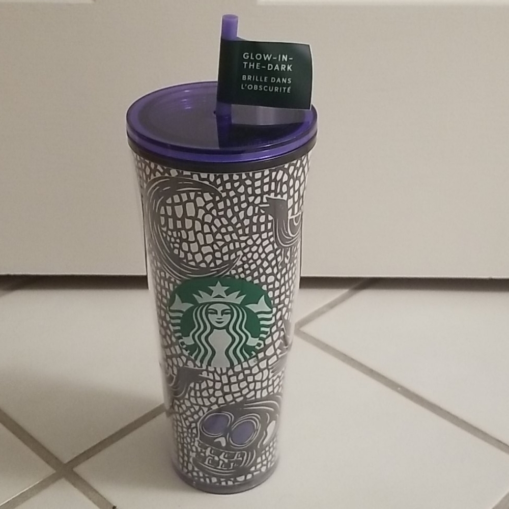 New! STARBUCKS Glow in the Dark Tumbler